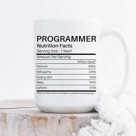 Programador Taza de Programación de Regalo Taza de Programador Regalo de Informática Regalos de Ingeniero de Software Regalos de Informático Geek Desarrollador de Software Programador Taza de Programación de Regalo Taza de Programador Regalo de Informática Regalos de Ingeniero de Software Regalos de Informático Geek Desarrollador de Software