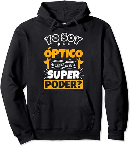 Óptico Regalo Divertido Sudadera con Capucha