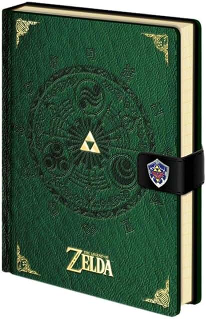 Pyramid International A5 la Leyenda de Zelda Notebook, Verde, Estándar (SR72444)