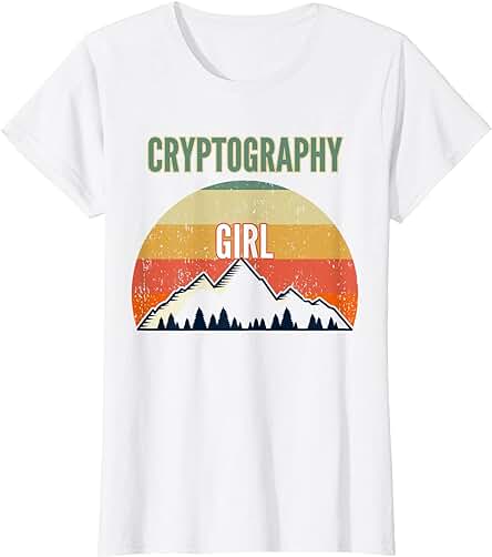 Regalo de Criptografía para Mujeres, Chico de Criptografía Camiseta