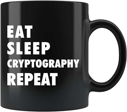 Regalo de Criptografía, taza de Criptografía, taza de Café de Criptografía, taza de Cifrado, Regalo de Cifrado, taza de Pirata Informático, Regalo de Hacker, Hacker ético