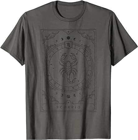 Regalo de Cumpleaños Escorpio Astrología del Signo del Camiseta