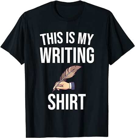 Regalo de Escritor Creativo - Esta es mi Escritura Camiseta Regalo de Escritor Creativo - Esta es mi Escritura Camiseta