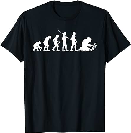 Regalo de la Profesión de Soldador Evolution Craftsman Camiseta