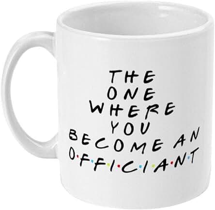 Regalo de Oficiante, taza de Oficiante, en el que te Conviertes en Oficiante, Oficiante de Matrimonio, Ideas para Regalos de Boda, Regalos de Oficiante de boda