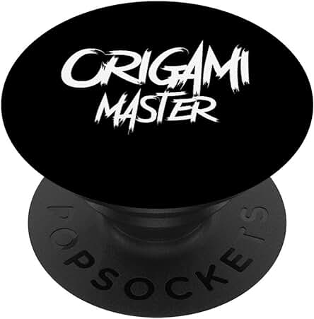 Regalo del Maestro Amante del Origami PopSockets PopGrip: Agarre Intercambiable para Teléfonos y Tabletas Regalo del Maestro Amante del Origami PopSockets PopGrip: Agarre Intercambiable para Teléfonos y Tabletas