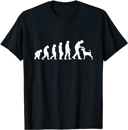 Regalo para el Dueño del Perro, Evolución del Perro, Amante Camiseta