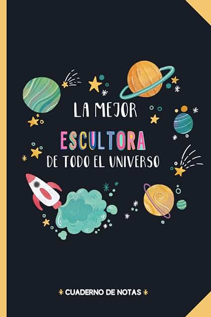 Regalo para la Mejor Escultora: Cuaderno de Notas A5 Regalo Escultora- A5 /cuadriculado - | Regalos Escultora para el Cumpleaños|regalo de Cumpleaños Colega