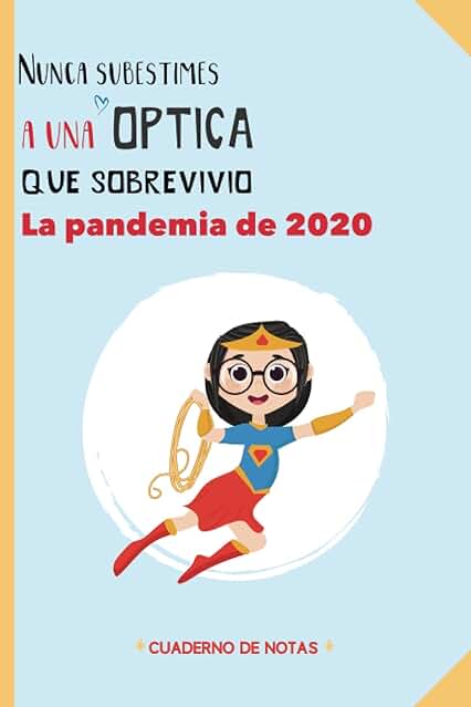 Regalo para la Mejor Óptica: Cuaderno de Notas A5 Regalo Óptica- A5 /cuadriculado - | Regalos Óptica para el Cumpleaños|regalo de Cumpleaños Colega