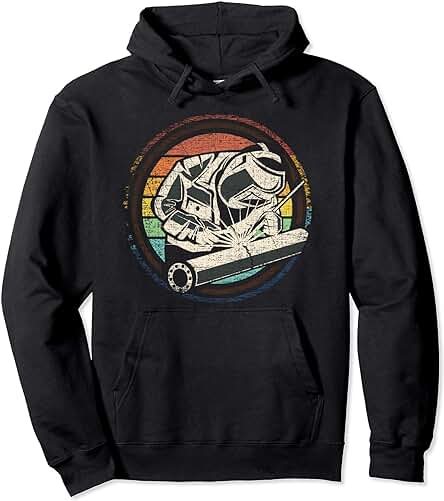 Regalos de Soldador Ventaja de Soldadura Divertida Retro Sudadera con Capucha