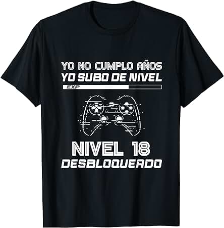 18 Cumpleaños Regalo Años Divertido Decoración Gamer 2004 Camiseta