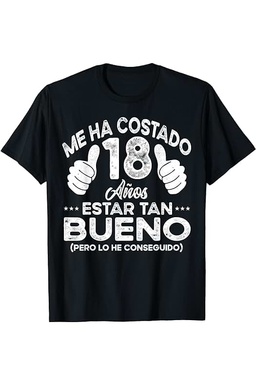 Regalos Originales para Mujer Hombre Chico Chica 18 Cumpleaños Regalo Años Divertido Decoración Vintage 2004 Camiseta