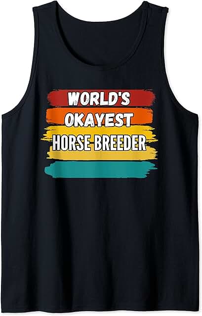 Regalos para Criadores de Caballos, El Mejor Criador de caba Camiseta sin Mangas Regalos para Criadores de Caballos, El Mejor Criador de caba Camiseta sin Mangas