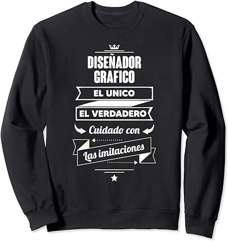 Regalos para DISEÑADOR GRAFICO EL UNICO EL VERDADERO Sudadera Regalos para DISEÑADOR GRAFICO EL UNICO EL VERDADERO Sudadera