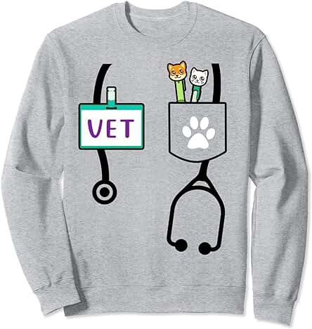 Regalos para la Escuela de Veterinaria Futuro Veterinario Sudadera Regalos para la Escuela de Veterinaria Futuro Veterinario Sudadera