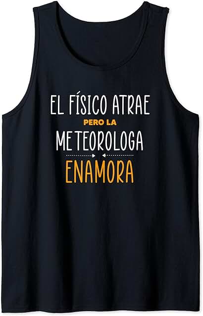 Regalos para METEOROLOGAS - PERO LA METEOROLOGA Enamora Camiseta sin Mangas Regalos para METEOROLOGAS - PERO LA METEOROLOGA Enamora Camiseta sin Mangas