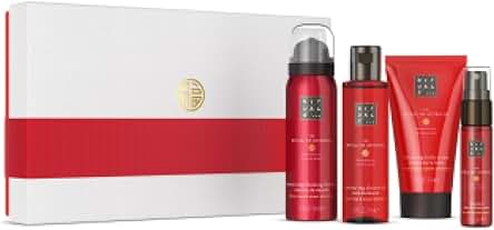 RITUALS Cofre Regalo The Ritual of Ayurveda, S - Set de Baño con 4 Productos para el Cuidado de la piel con rosa India y Aceite de Almendras - Propiedades Equilibrantes RITUALS Cofre Regalo The Ritual of Ayurveda, S - Set de Baño con 4 Productos para el Cuidado de la piel con rosa India y Aceite de Almendras - Propiedades Equilibrantes