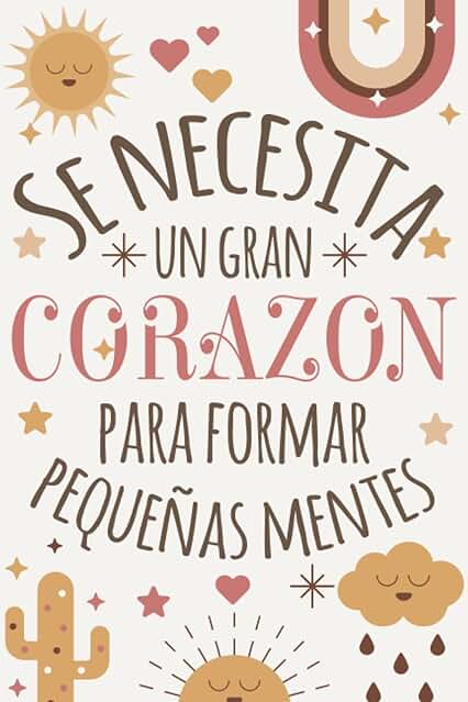 Se Necesita un gran Corazón para Formar Pequeñas Mentes: Regalo Original para Profe y Maestras | Regalos Profesores fin de Curso | Regalo de ... de Notas (A5, Rayado) | Cumpleaños o Navidad Se Necesita un gran Corazón para Formar Pequeñas Mentes: Regalo Original para Profe y Maestras | Regalos Profesores fin de Curso | Regalo de ... de Notas (A5, Rayado) | Cumpleaños o Navidad