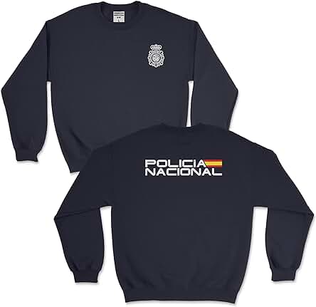 SERPOLICIA Sudadera de la Policia con el Escudo Nuevo. Cuerpon Nacional de Policia. Policia Española. Regalo para Opositor. Opositor Policia. Spanish Police. UIP. UPR. GAC. Zetas Policia. SERPOLICIA Sudadera de la Policia con el Escudo Nuevo. Cuerpon Nacional de Policia. Policia Española. Regalo para Opositor. Opositor Policia. Spanish Police. UIP. UPR. GAC. Zetas Policia.