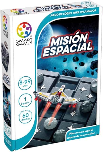 Smart Games - Misión Espacial, Rompecabezas 3d, Juegos Educativos 8 Años O Más, Regalos Para Niños, Juegos De Mesa, Rompecabezas Niños, Puzzle 3d Niños Smart Games - Misión Espacial, Rompecabezas 3d, Juegos Educativos 8 Años O Más, Regalos Para Niños, Juegos De Mesa, Rompecabezas Niños, Puzzle 3d Niños