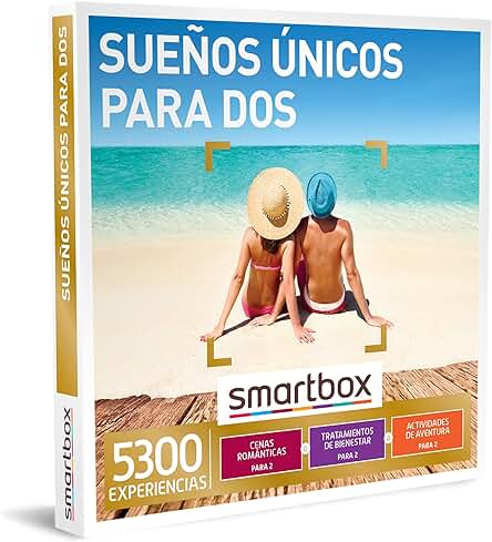 Smartbox - Caja Regalo Sueños únicos para dos - Idea de Regalo Original - 1 Actividad de Gastronomía, Bienestar o Aventura para 2