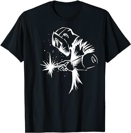Soldador de arco Soldadura de gas con Varilla de Regalo Camiseta