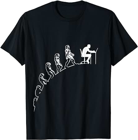 Soporte Técnico Informático Nerd Geek Evolución del Hombre Camiseta