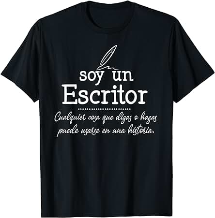 Soy Un Escritor Divertido para Hombre Original Novelista Camiseta