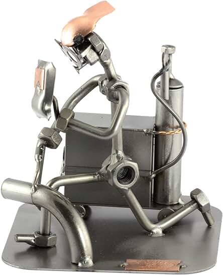 Steelman24 I Soldador I Made in Germany I Idea para Regalo I Figura de Metalo