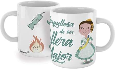 SUPERMOLON Taza "Orgullosa de ser Fallera Major"