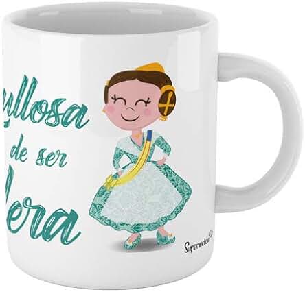 SUPERMOLON Taza "Orgullosa de ser Fallera"