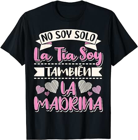 Tía Bautizo Madrina Camiseta