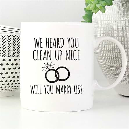 Taza Divertida con Texto en Inglés "Oficiant Proposal", Divertida taza de Oficiante de Boda, Regalo de Oficial, Divertido Regalo de Oficiante de boda