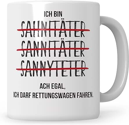 Taza Paramédica Ambulancia Servicio de Rescate Paramédico de Emergencia Ambulancia Regalo