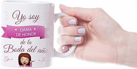 Taza Personalizada | Dama de Honor | Regalos Personalizados | Regalos para Bodas | Día Especial | (1)