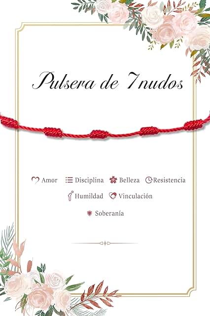 Twidels Pulsera Roja 7 Nudos Mal de Ojo Amuletos de la Suerte Y Proteccion Pulsera Hilo Rojo Pulsera Roja 7 Nudos Amuletos Regalo Romantico Para Parejas Kabbalah Regalos Para San Valentin