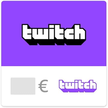 Twitch Tarjetas Regalo Envío por Correo Electrónico