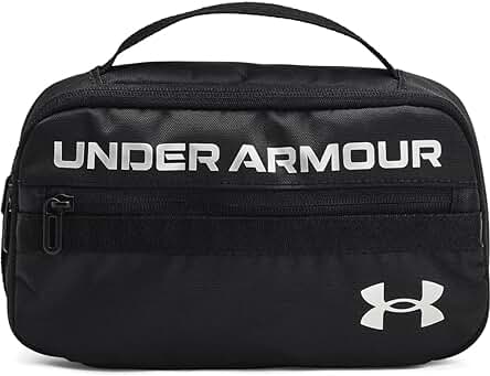 Under Armour Contain Travel Kit, Black/Black/Metallic Silver (001), One Size