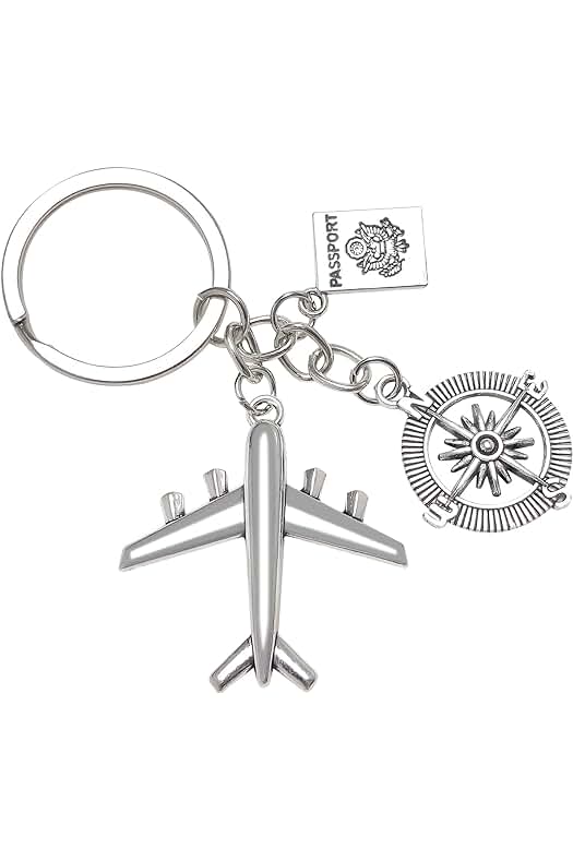 XINGXINLIAN Llavero, Llaveros Originales, Anillas Llavero de Avión, Regalo Piloto Joyería Aviación Graduación Cumpleaños Navidad Viajeros XINGXINLIAN Llavero, Llaveros Originales, Anillas Llavero de Avión, Regalo Piloto Joyería Aviación Graduación Cumpleaños Navidad Viajeros