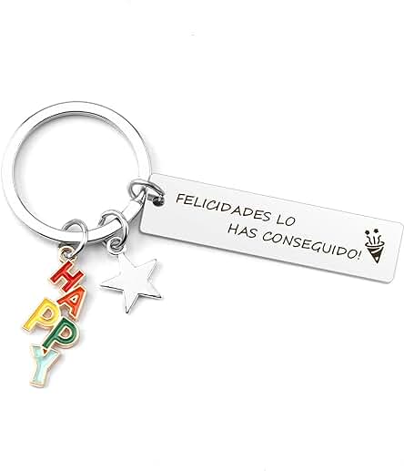 Yritioa Llavero de Regalo Con Palabras Motivadoras,Regalo Amigas,Regalos para Mejores Amigas,Regalo de Hijo,Regalo de Hija,Regalos para Hacerle a Tu Mejor Amiga,Recuerdo de Estudiante de Graduación