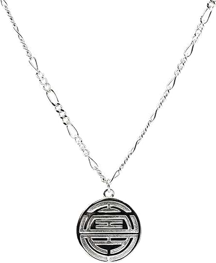 ZEN LIFE® Collar para Hombre con Colgante de Símbolo Zen, Yoga, Plata de ley 925, Chapado en oro de 18 Quilates, gran Regalo, Calidad de Marca Berlín ZEN LIFE® Collar para Hombre con Colgante de Símbolo Zen, Yoga, Plata de ley 925, Chapado en oro de 18 Quilates, gran Regalo, Calidad de Marca Berlín