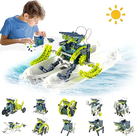 12en1 Stem Juguetes para Niños de 7 8 9 10 11 12 Años Robotics Solar Robot Regalo Navidad Cumpleaños Regalos para Niños de 7 8 9 10 11 12 Años Educativo Ciencia Construcción de Juguetes  