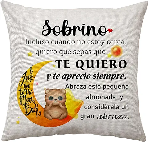 Aconesong Regalos para Sobrino Cojines Regalo para Sobrino de Tía Tío Sobrino Regalo de Cumpleaños de Sobrino Creativo paa Sobrino Regalo de Graduación de Navidad para Sobrino (Sobrino) Aconesong Regalos para Sobrino Cojines Regalo para Sobrino de Tía Tío Sobrino Regalo de Cumpleaños de Sobrino Creativo paa Sobrino Regalo de Graduación de Navidad para Sobrino (Sobrino)