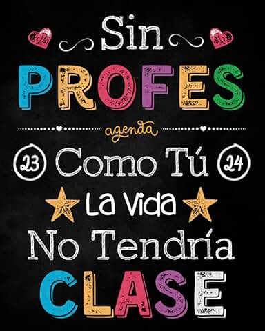 AGENDA 2023 2024: Regalo Profesora Infantil , Preescolar, Primaria o Secundaria | Elegante Planificador Semanal Para Profes. AGENDA 2023 2024: Regalo Profesora Infantil , Preescolar, Primaria o Secundaria | Elegante Planificador Semanal Para Profes.