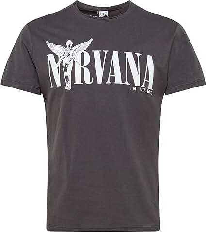 Amplified Nirvana-En Color Utero Camiseta para Hombre Amplified Nirvana-En Color Utero Camiseta para Hombre