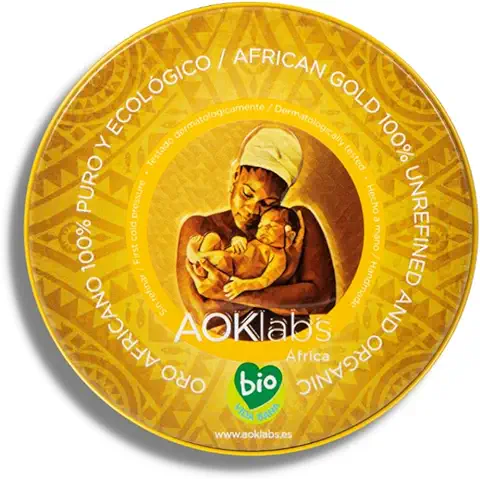 AOKlabs - Manteca de Karite Pura, Oro Africano - Sin Refinar, 100% Pura, Ecológica, Sin Aditivos - Hidrata, Regenera y Repara Piel y Cabello (200 ml)  