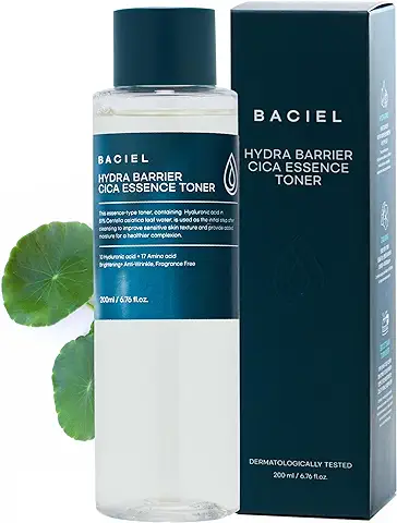 BACIEL - Hydra Barrier Cica Essenz Toner (tónico Facial) 200ml | Centella Asiatica | Ácidos Hialurónicos | Niacinamida | Cuidado de la Piel Coreano  