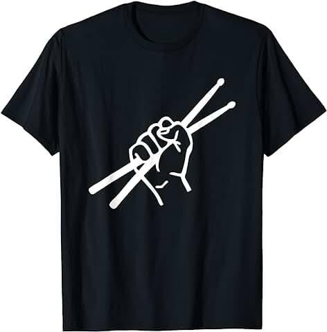 Baquetas de Bateria – Musicos Ruidosos Camiseta Baquetas de Bateria – Musicos Ruidosos Camiseta