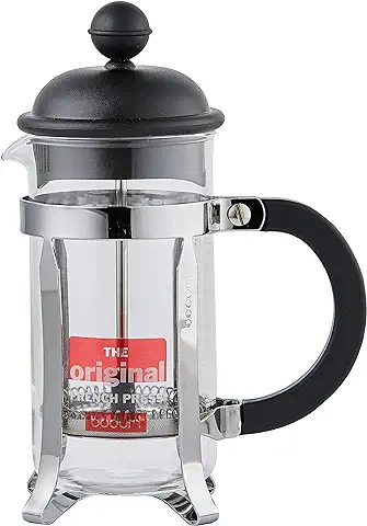 Bodum 1913-01 Cafetera émbolo, 0.35L, Negro  