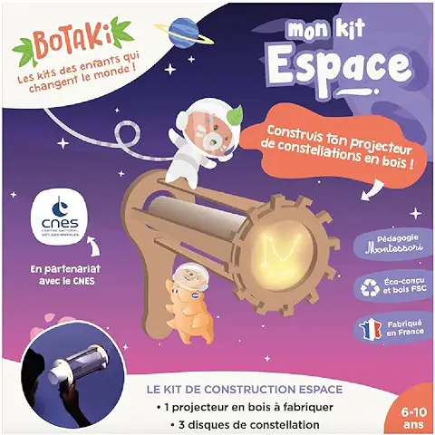 Botaki Mon kit Espace: Construis ton Projecteur de Constellations  